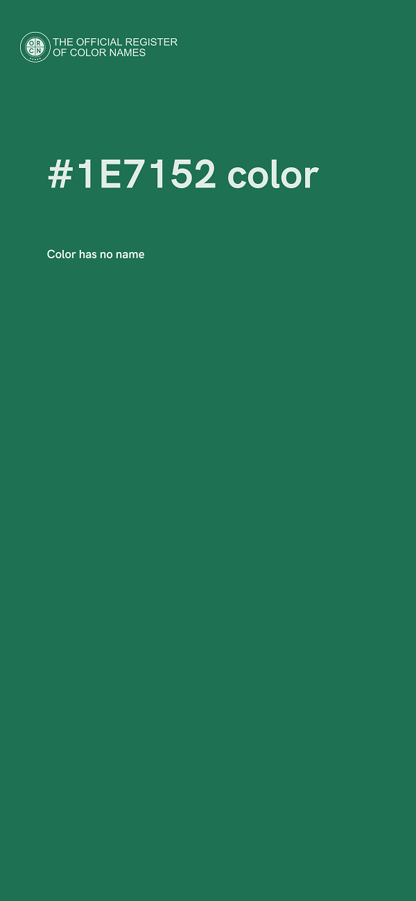 #1E7152 color image