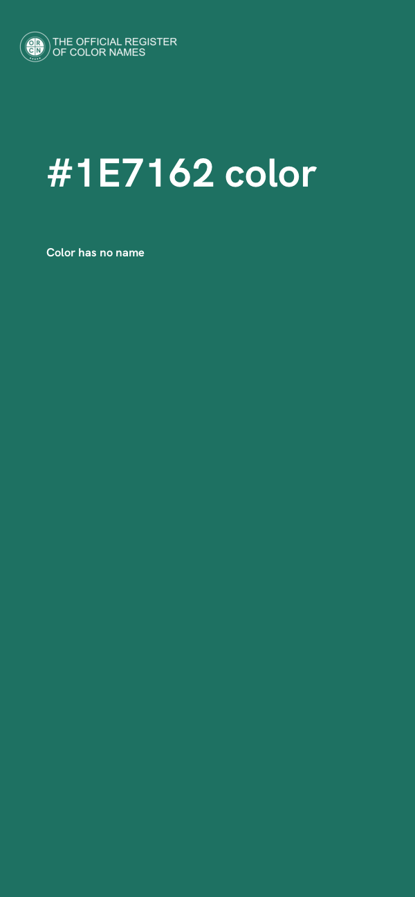 #1E7162 color image