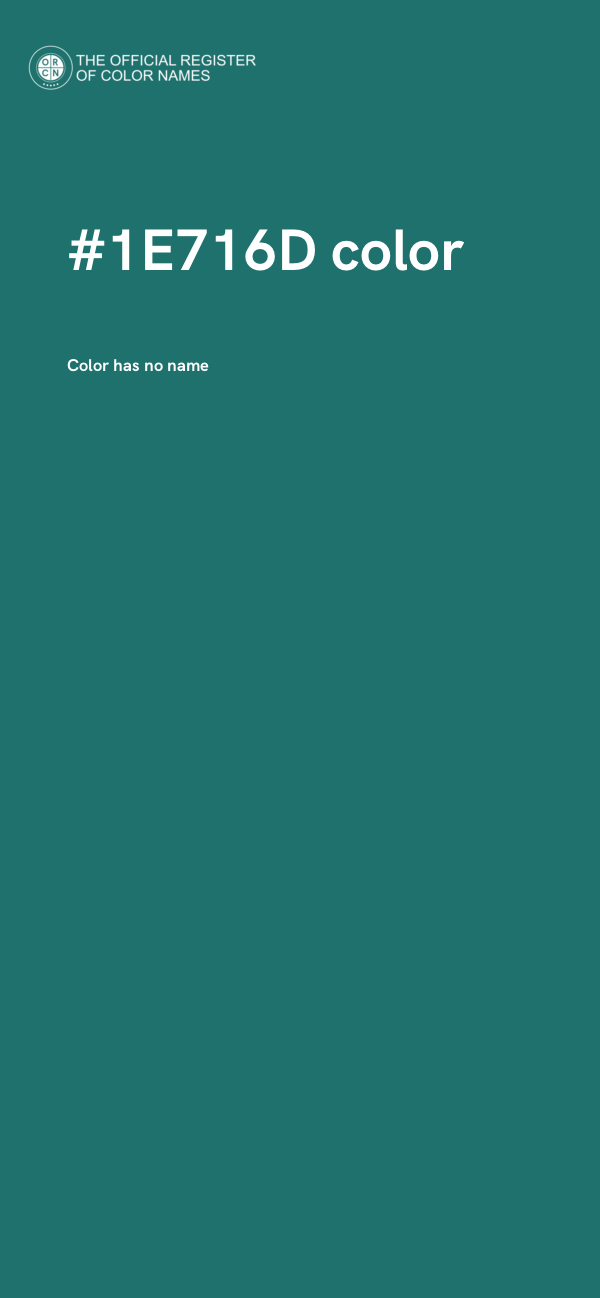 #1E716D color image