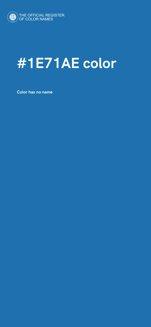 #1E71AE color image