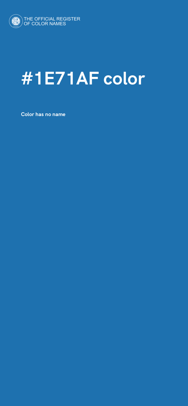 #1E71AF color image