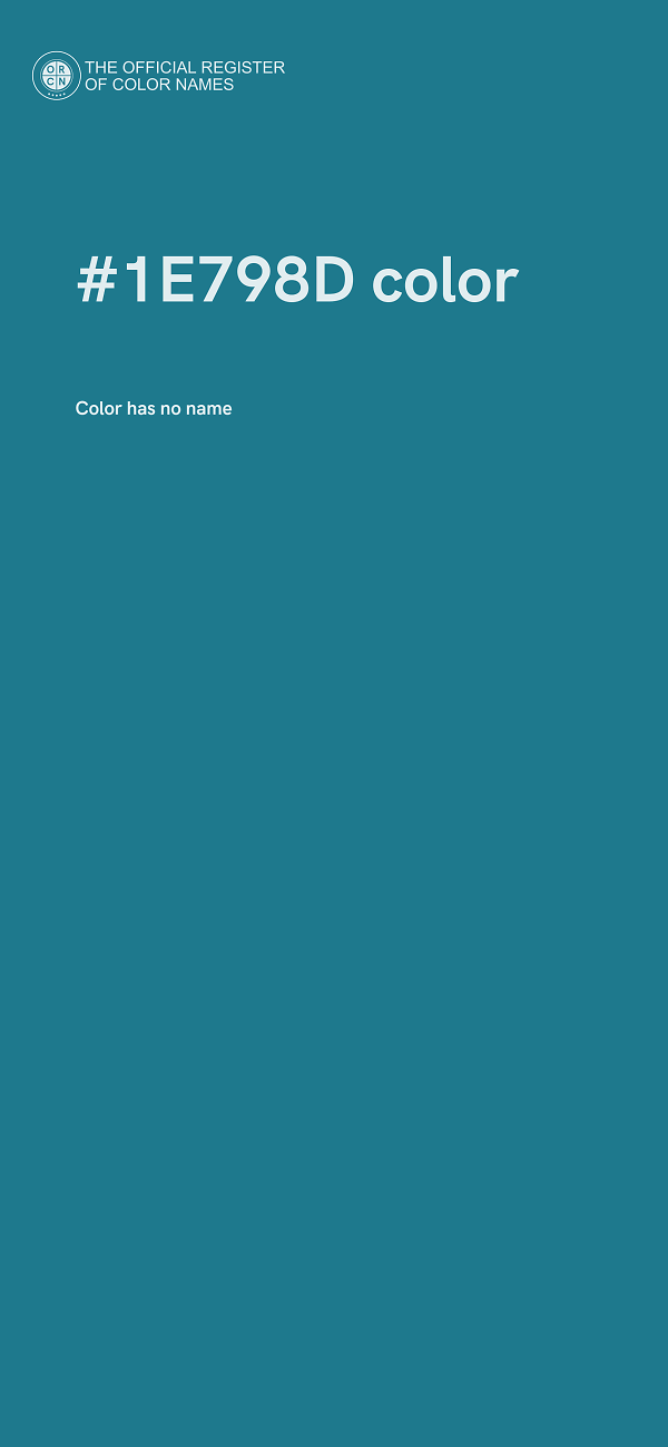 #1E798D color image
