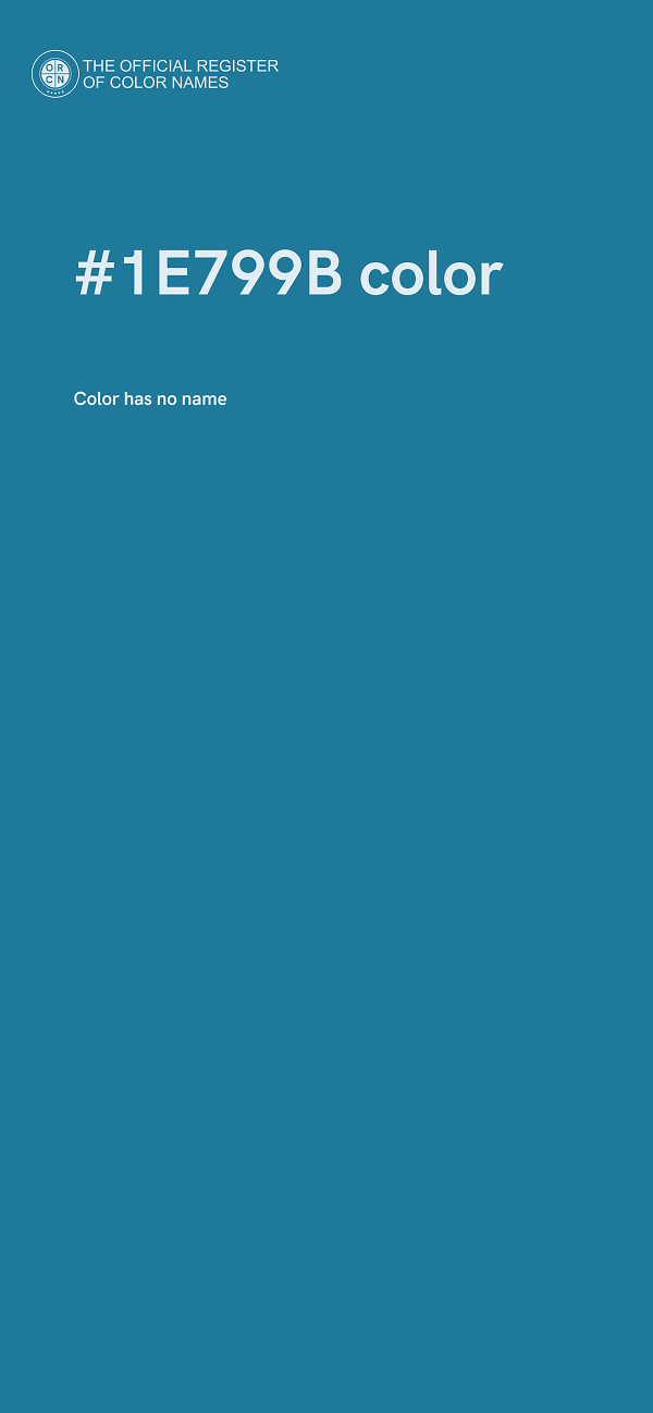 #1E799B color image