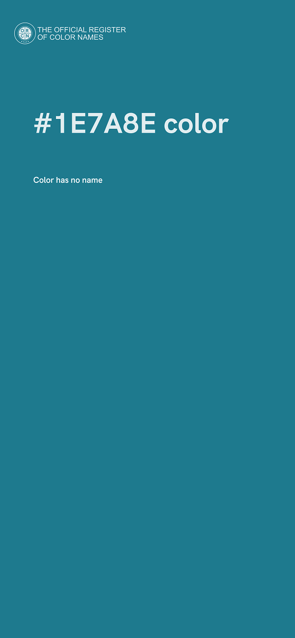 #1E7A8E color image