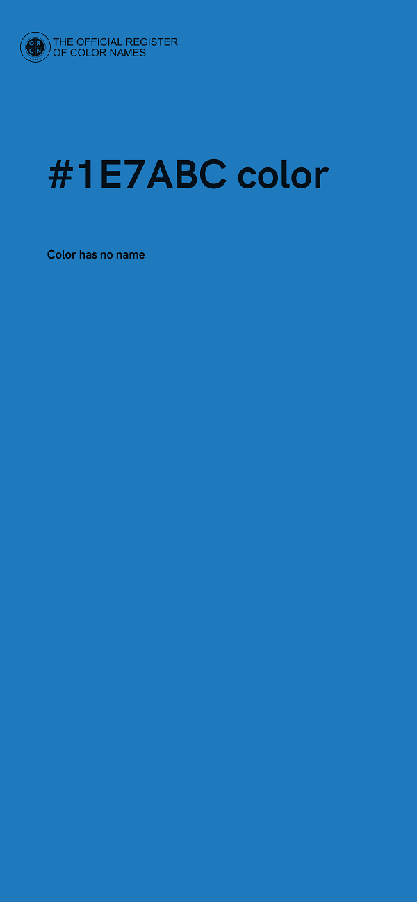 #1E7ABC color image