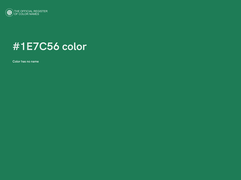 #1E7C56 color image