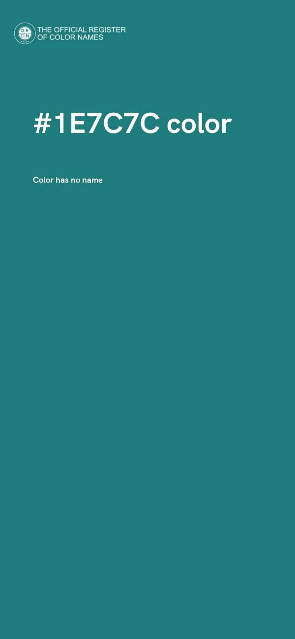 #1E7C7C color image