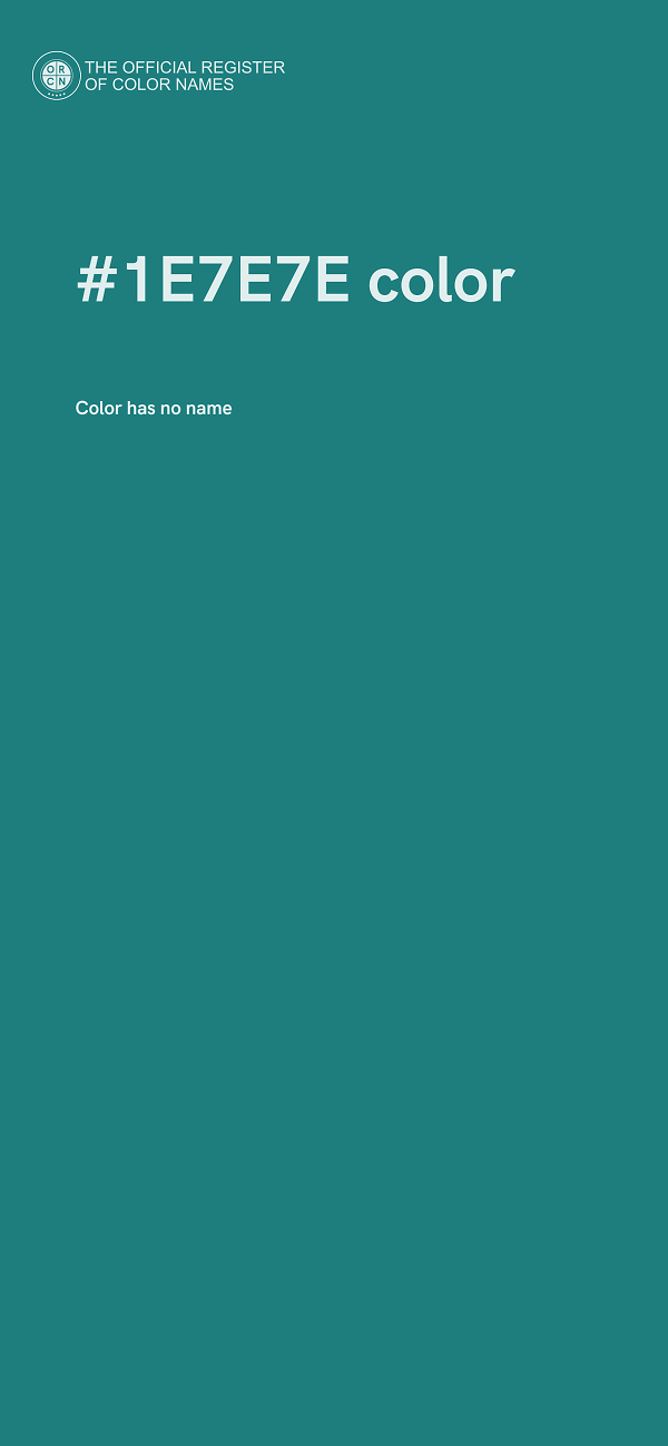 #1E7E7E color image