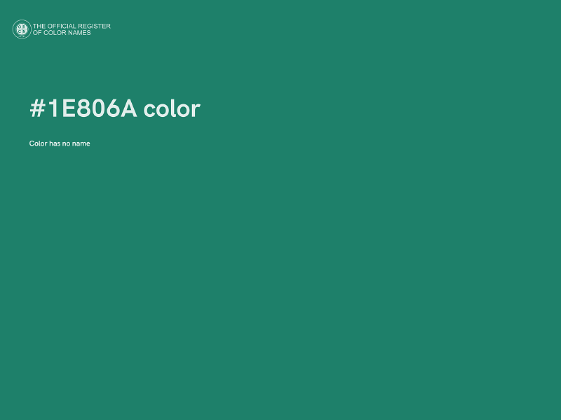 #1E806A color image