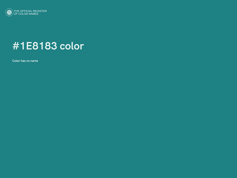 #1E8183 color image