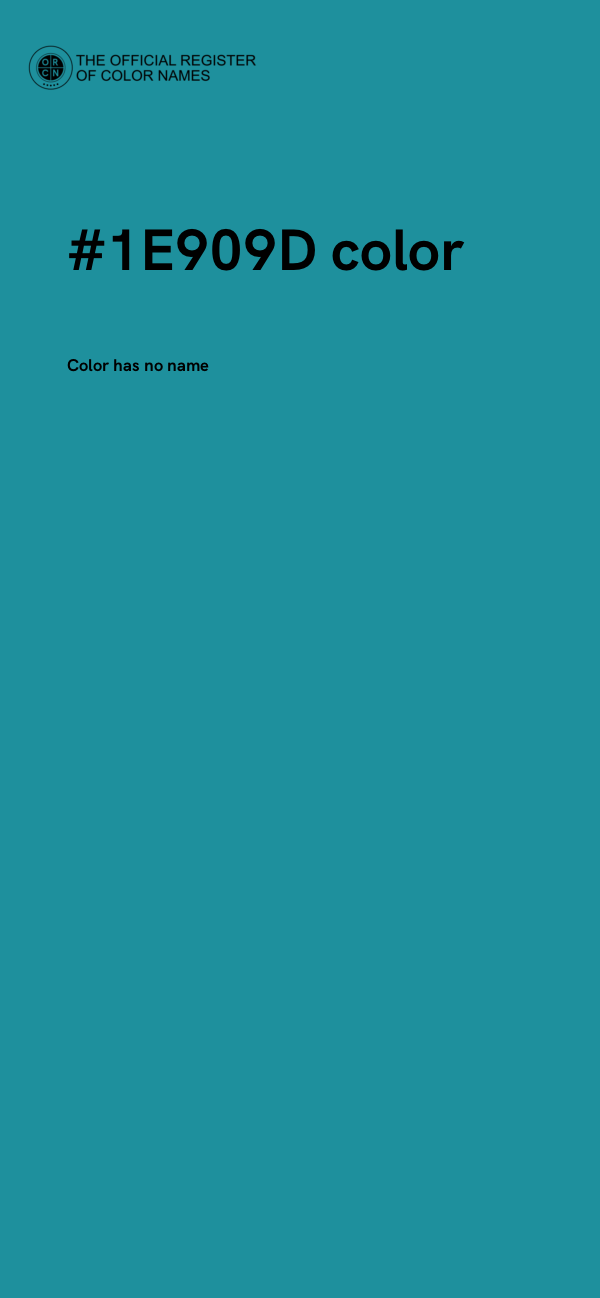 #1E909D color image