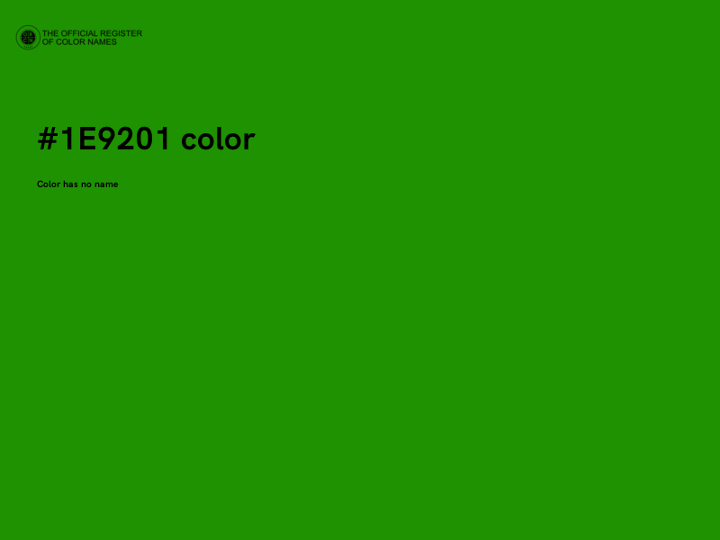 #1E9201 color image