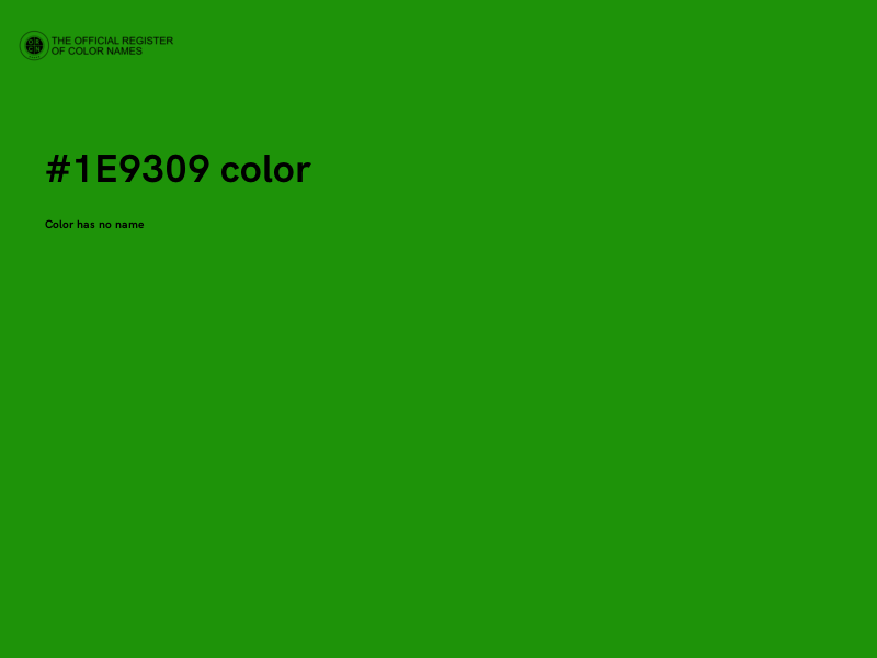 #1E9309 color image