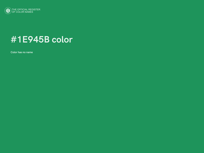 #1E945B color image