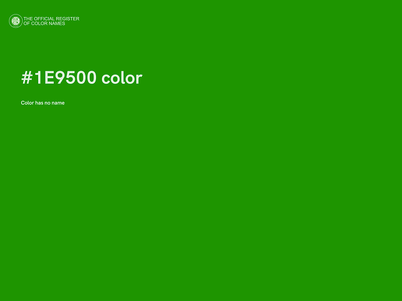 #1E9500 color image