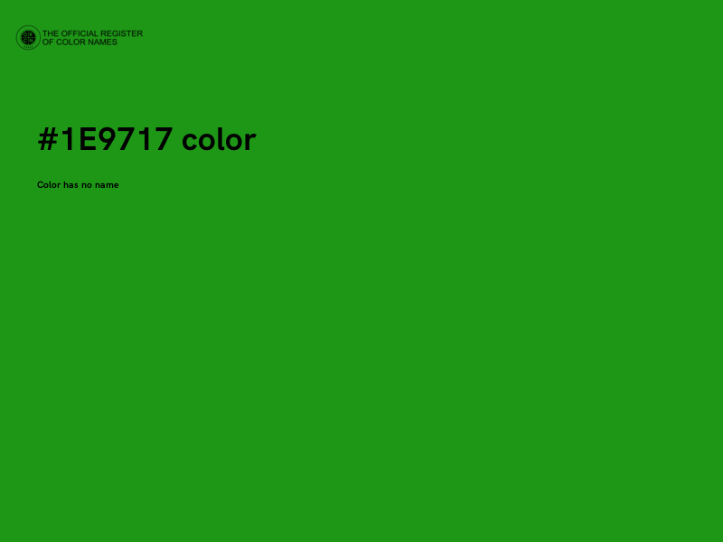 #1E9717 color image