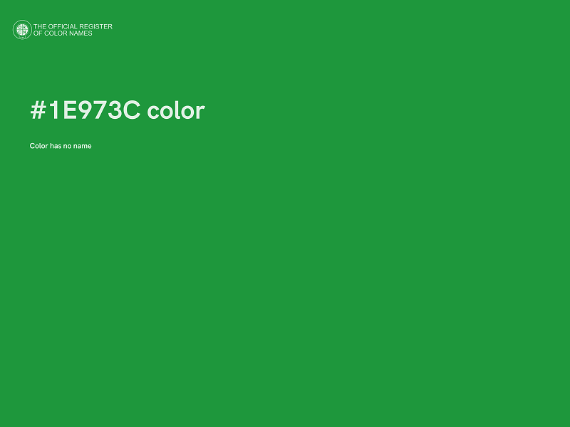 #1E973C color image