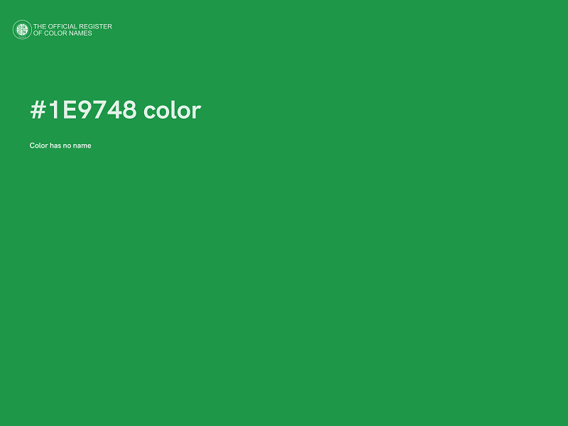#1E9748 color image