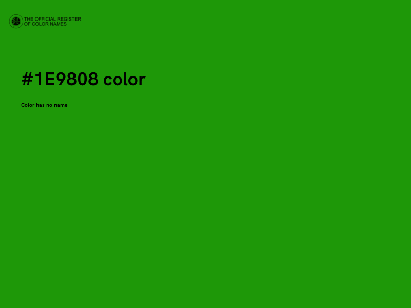 #1E9808 color image