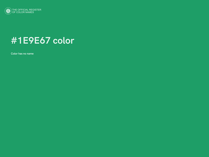 #1E9E67 color image