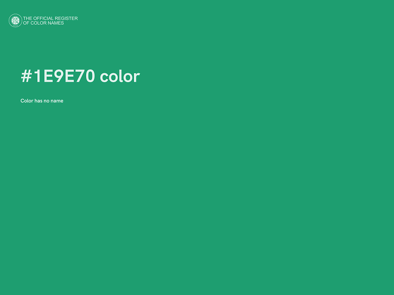 #1E9E70 color image