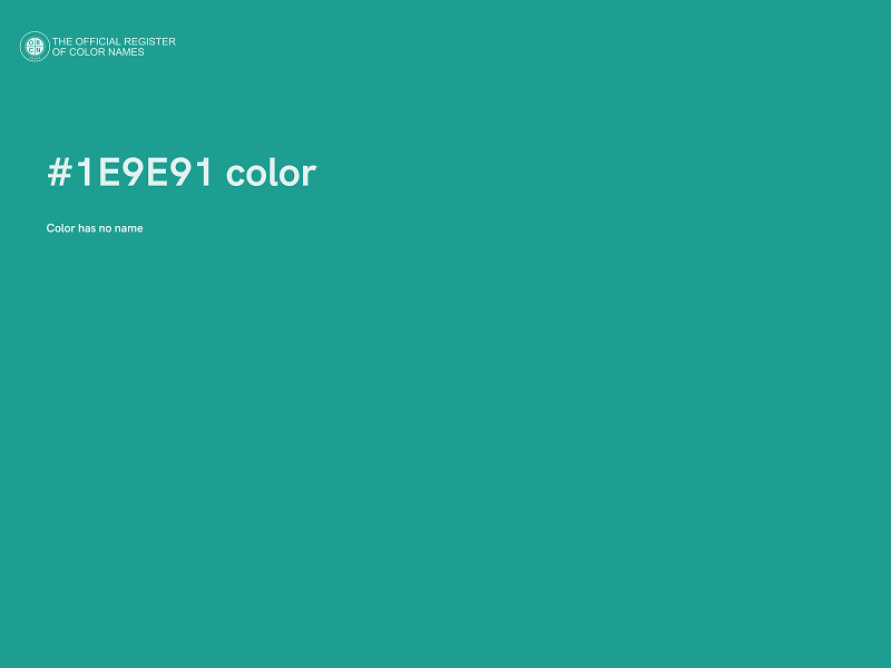 #1E9E91 color image