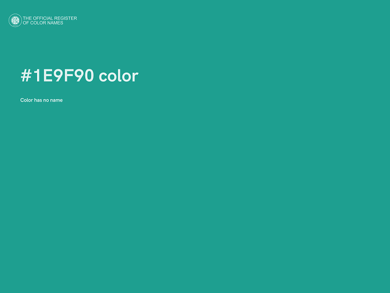 #1E9F90 color image