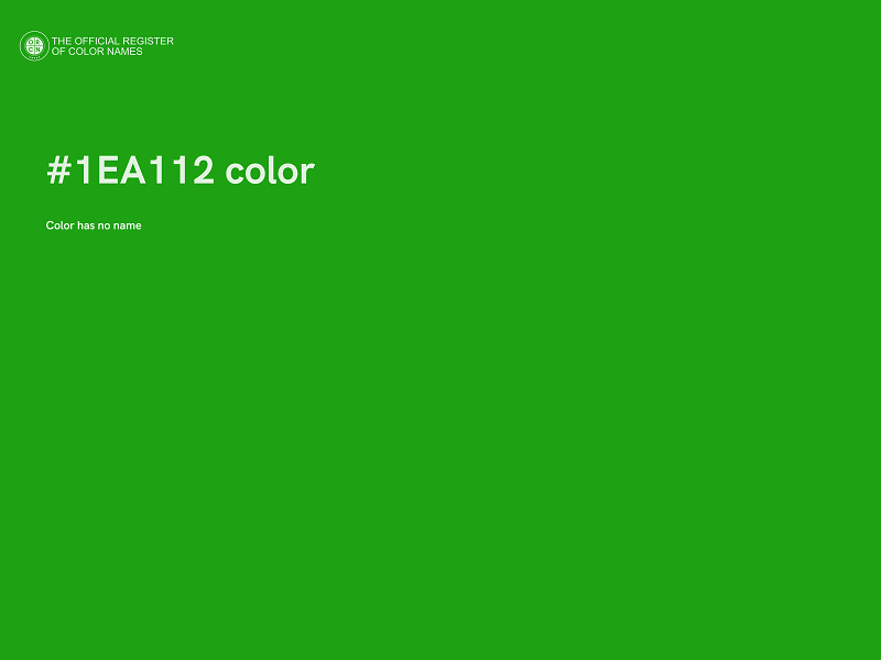 #1EA112 color image