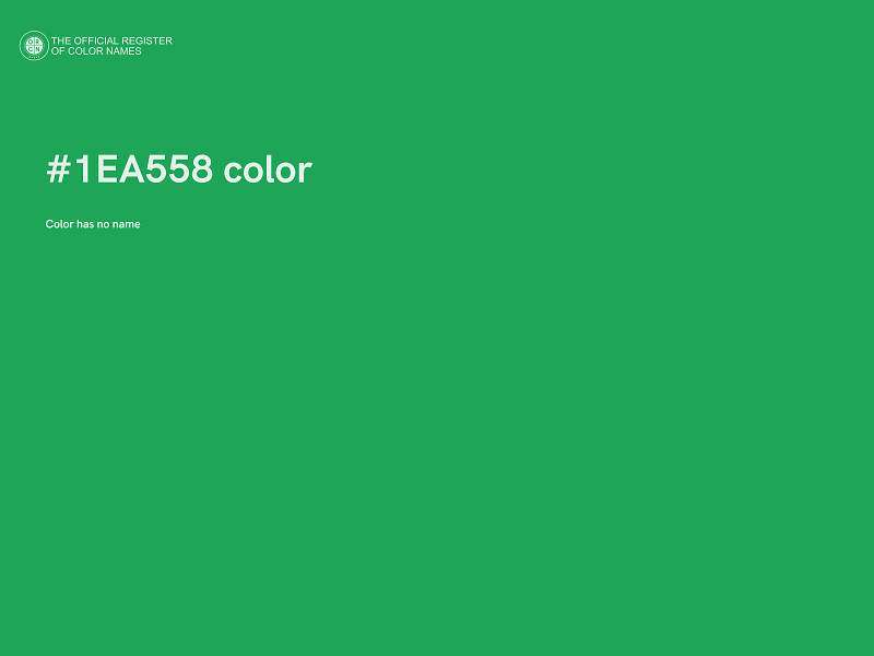 #1EA558 color image