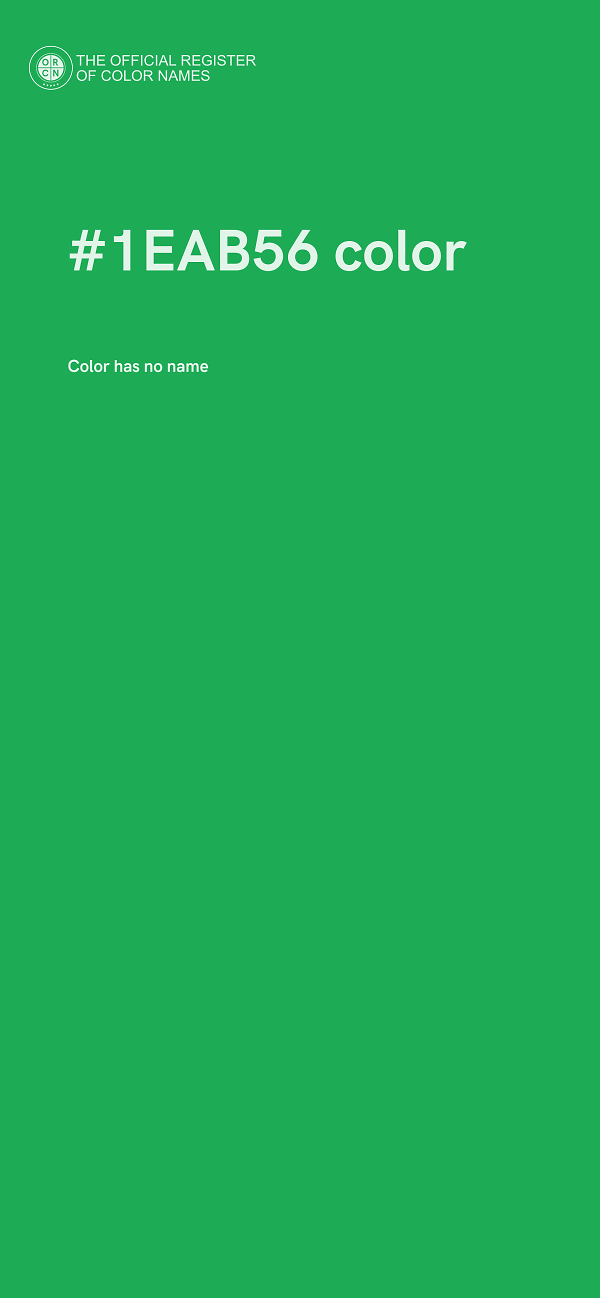 #1EAB56 color image