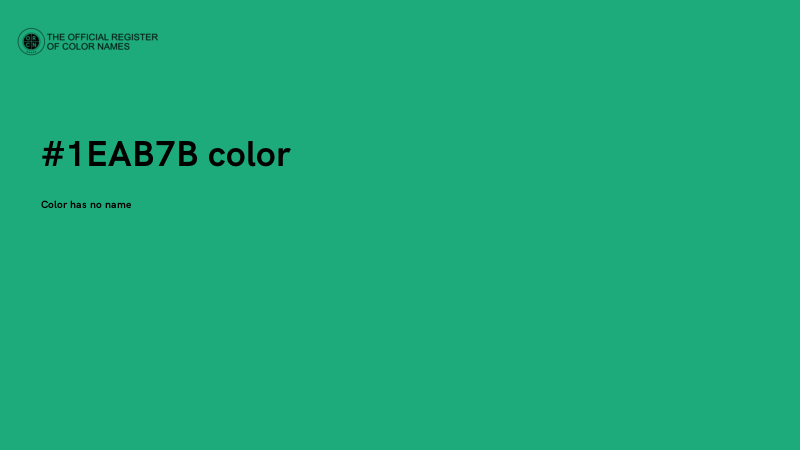 #1EAB7B color image