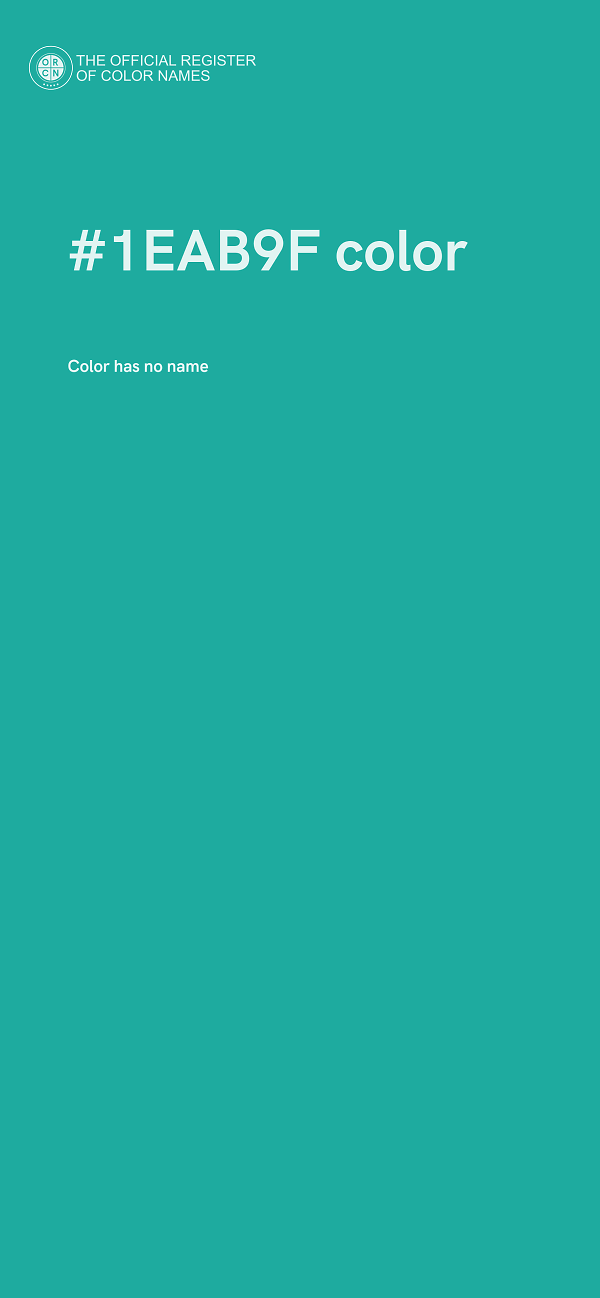 #1EAB9F color image
