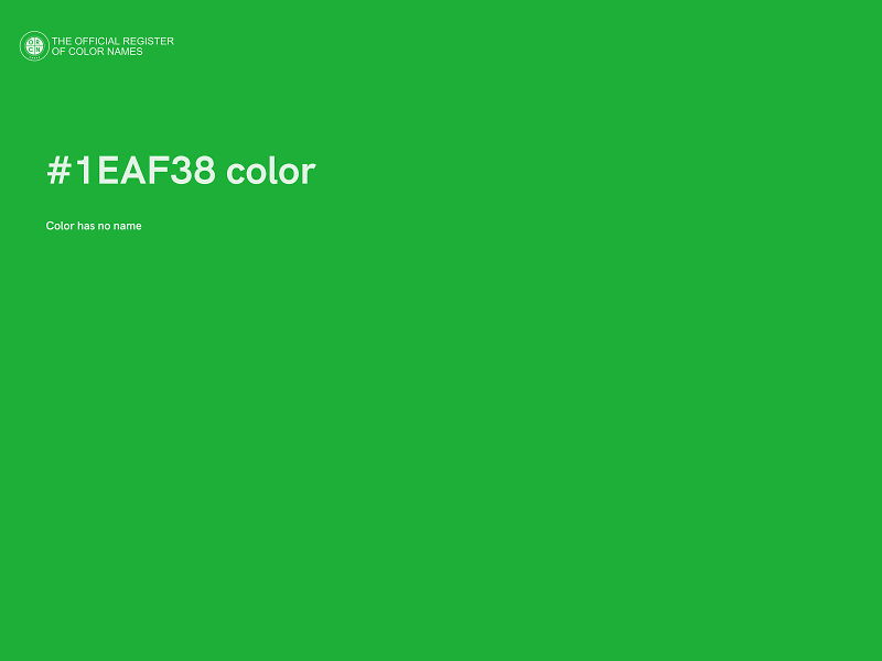 #1EAF38 color image