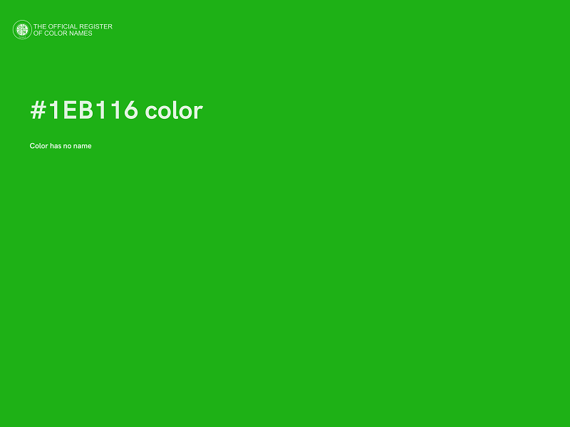 #1EB116 color image