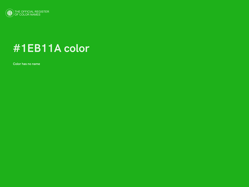 #1EB11A color image