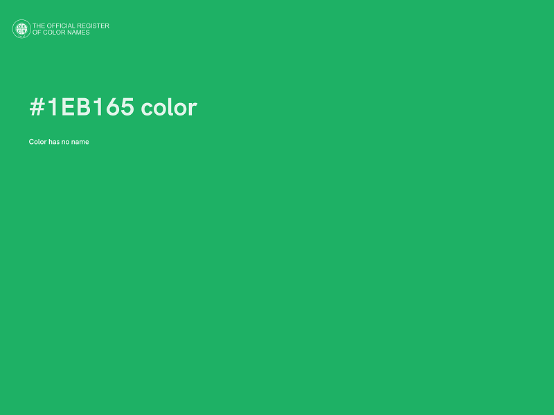 #1EB165 color image