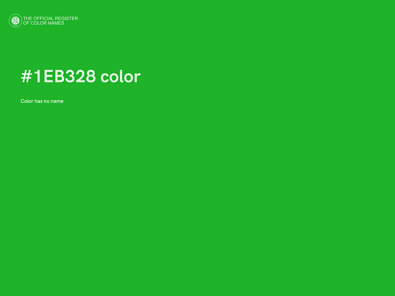 #1EB328 color image