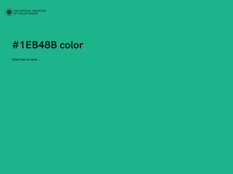 #1EB48B color image