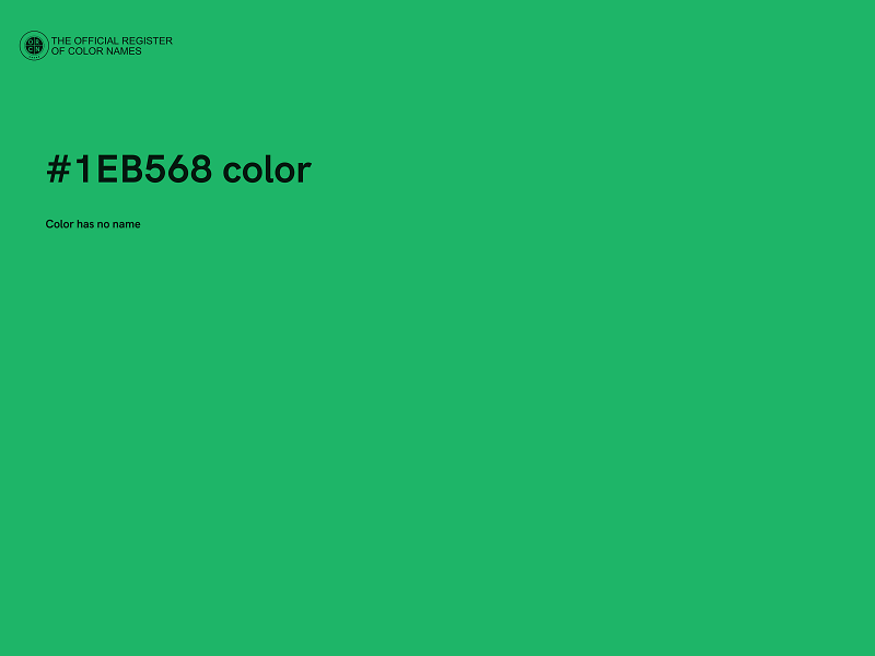 #1EB568 color image