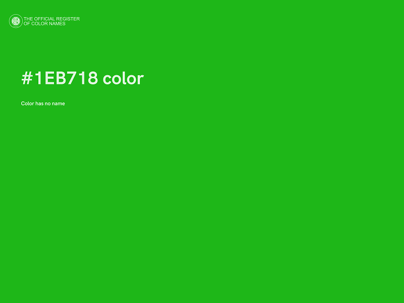 #1EB718 color image