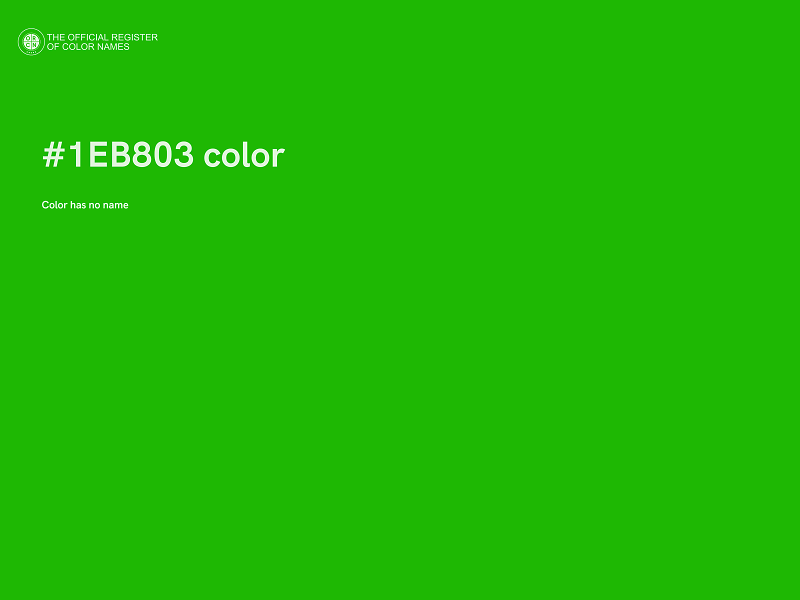 #1EB803 color image