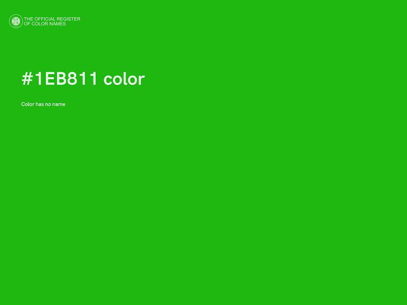 #1EB811 color image