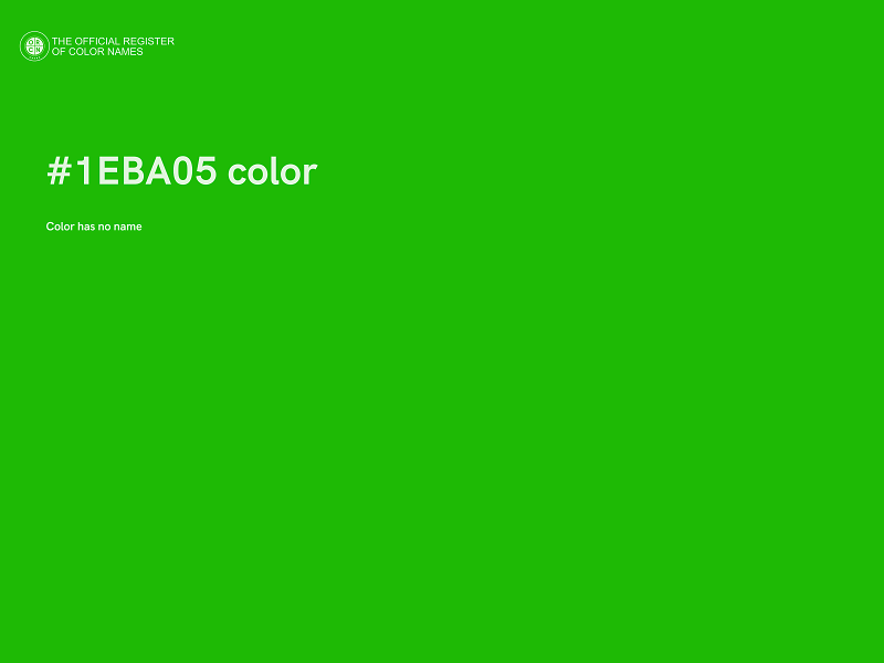 #1EBA05 color image