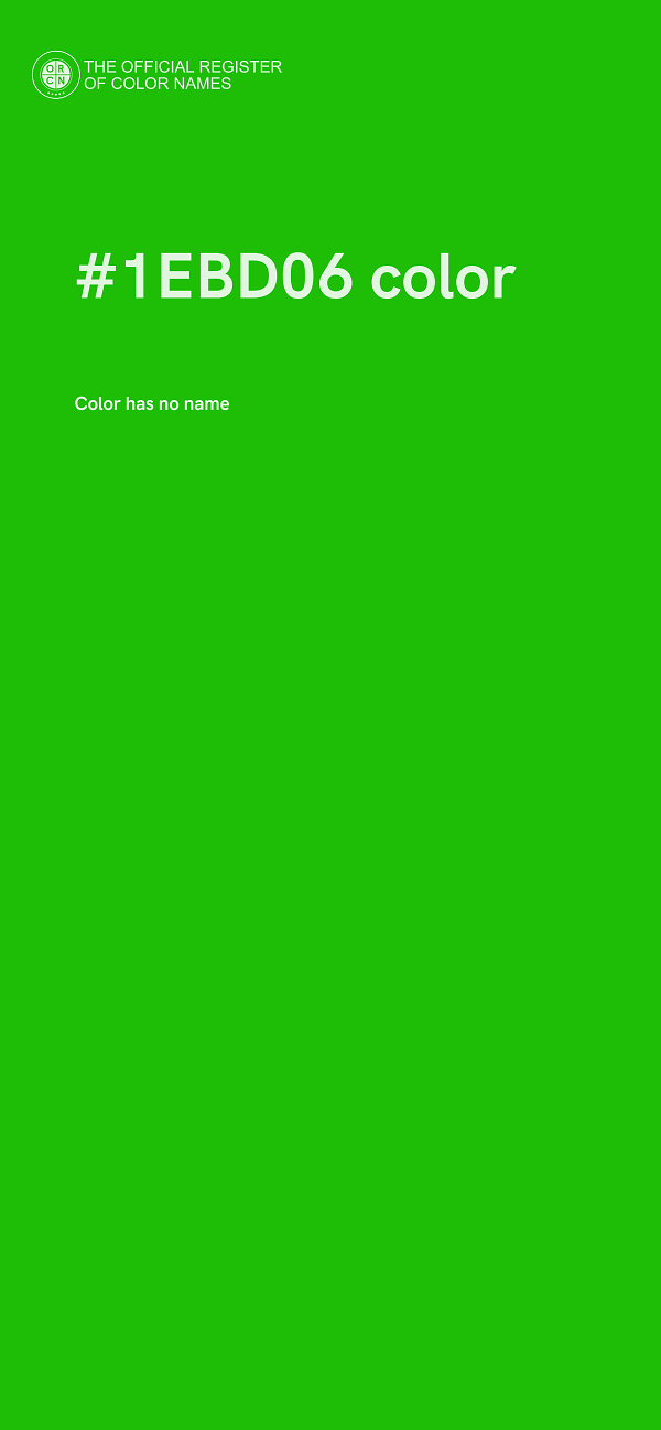 #1EBD06 color image