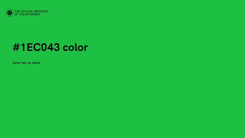 #1EC043 color image