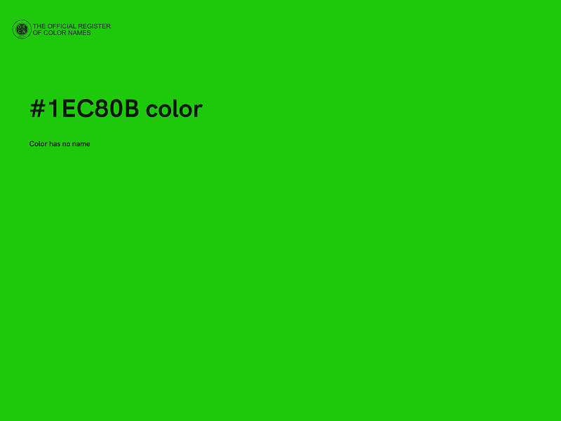 #1EC80B color image