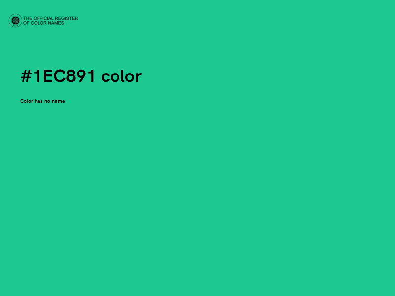 #1EC891 color image