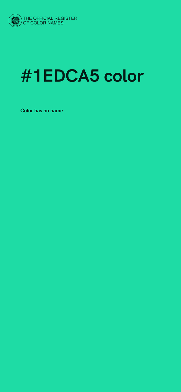 #1EDCA5 color image