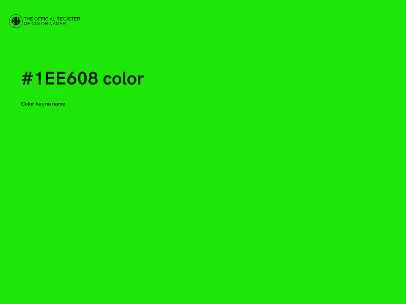 #1EE608 color image