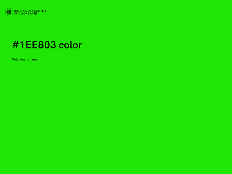 #1EE803 color image